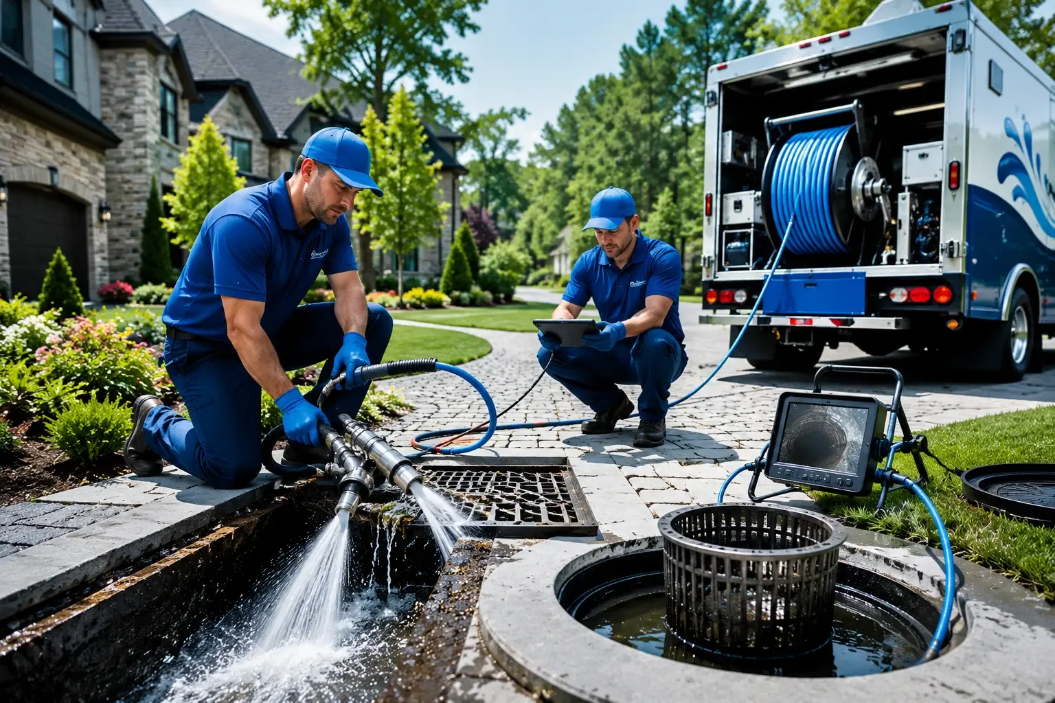 Local outdoor drain cleaning professionals in Marietta, OH